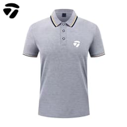 Summer New Men's Lapel Short Sleeved Golf Polo Shirt Style Casual Breathable Sports Street Fashion Top