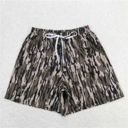 Wholesale Boutique Adult Men Camo Swimming Trunks Beachwear Man Ducks Deer Hunting Shorts Summer Swimwear Pocket Clothing