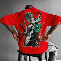 2026 One One Piece Zoro Anime Men's Short Sleeve T-shirt New Summer Cotton Streetwear Casual Top Graphic Tee Y2k Clothes Unisex