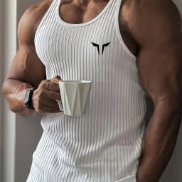 2026 New Mens Breathable Sleeveless Fitness Top Summer Lightweight Gym Muscle Tank Quick Dry Workout Training Vest