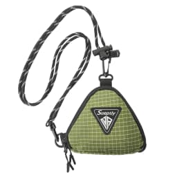 Men's Shoulder Bag, Japanese Style Small Hanging Bag, Contrasting Color Triangle Key Bag, Casual Workwear Style Headphone Bag