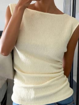 Fashionable new off-shoulder slim fit women's top