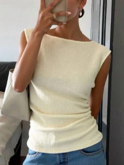Fashionable new off-shoulder slim fit women's top