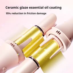 Multi-functional Automatic Curling Iron Interchangeable Heads 100 Million Negative Ions Anti-scald Hair Styler for Women