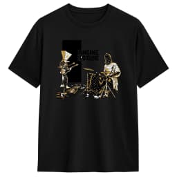 Angine De Poitrine Music T Shirt Summer 100 Cotton T Shirts For Male Print Tshirt Short-Sleeved Streetwear Clothing