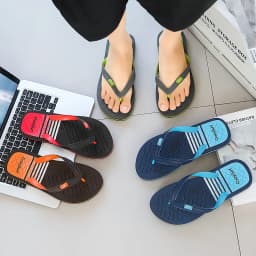 Summer Mens Slippers Breathable Slip on Flip Flops Outdoor Non-slip Beach Shoes Casual Sandals Clogs Indoor Home Bathroom Slides