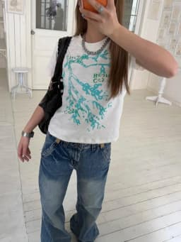 Tonngirls Korean Style T-shirt Women Short Sleeve Print Graphic Tops Streetwear Y2k Vintage Tops Japanese 2000s Tshirts E-girls