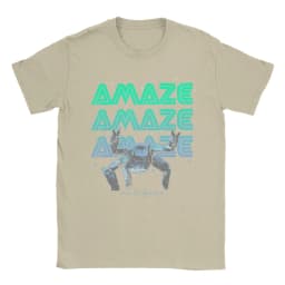Project Hail Mary Amaze Eridani-Rocky T-Shirts Men Neon Portrai Cotton Tees Round Neck Short Sleeve T Shirt Plus Size merch