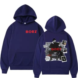 Khamzat Chimaev Borz The Wolf Merch Hoodies Men's Clothing Fashion Trend High Street Hooded Casual Violence Aesthetic Sweatshirt