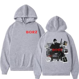 Khamzat Chimaev Borz The Wolf Merch Hoodies Men's Clothing Fashion Trend High Street Hooded Casual Violence Aesthetic Sweatshirt