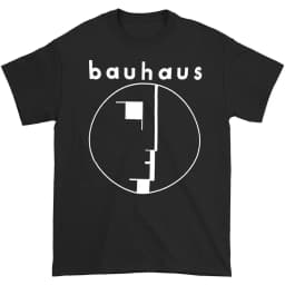 Bauhaus Band Gothic Rock Casual T-Shirt Men's and Women's Luxury Band Brand Top 2026