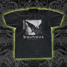 Bauhaus Band Gothic Rock Casual T-Shirt Men's and Women's Luxury Band Brand Top 2026