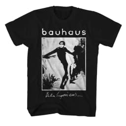 Bauhaus Band Gothic Rock Casual T-Shirt Men's and Women's Luxury Band Brand Top 2026