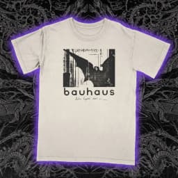 Bauhaus Band Gothic Rock Casual T-Shirt Men's and Women's Luxury Band Brand Top 2026