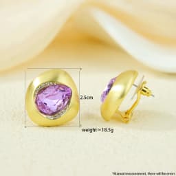 Original Charm Colored Crystal Jewelry Bracelet Earrings High Quality Natural Stone Women Fine Jewelry for Party Gifts