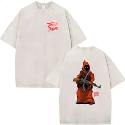 2026 Hot Sale Forward Observations Group Vintage Washed T Shirt Men's Classic Skeleton Punk Graphic Oversized T-shirt Streetwear