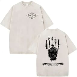 2026 Hot Sale Forward Observations Group Vintage Washed T Shirt Men's Classic Skeleton Punk Graphic Oversized T-shirt Streetwear
