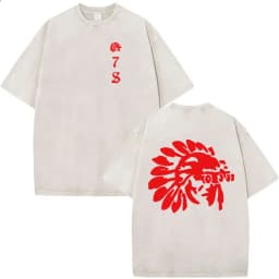 2026 Hot Sale Forward Observations Group Vintage Washed T Shirt Men's Classic Skeleton Punk Graphic Oversized T-shirt Streetwear