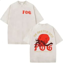 2026 Hot Sale Forward Observations Group Vintage Washed T Shirt Men's Classic Skeleton Punk Graphic Oversized T-shirt Streetwear