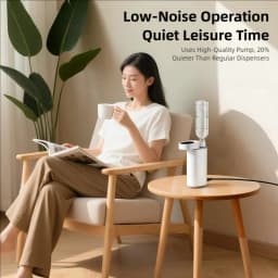 TINSOL 2000W Instant Water Heater, 3-Second Fast Heating, Portable Home Desktop Instant Water Heater with 5-Level Adjustment