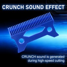 Zircon Long Teeth PHANTECHO Moving Blade Professional Clipper CRUNCH Replacement for JUCAI JC06 8148 V003 R66 Madeshow Wmark VGR