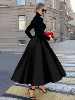 Retro Boho Art Portrait Print Midi Skirt for Women Elegant Fashion A Line High Waist Summer Casual Office Wear Trendy 2024