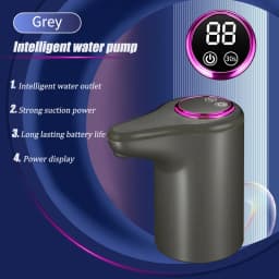 Electric Water Pump, Intelligent Household Bottled Purified Water Automatic Water Dispenser, USB Charging