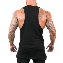 Summer Breathable Running Vests Gym Fitness Cotton Tank Tops Casual Hip Hop Sleeveless T-shirts Mens Bodybuilding Loose Clothing