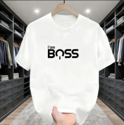 Classic Brand Summer Printing New Round Neck Couple Casual Pure Cotton Loose Short-sleeved T-shirt Men and Women The Same Style