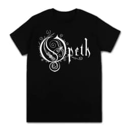 Rock Gothic Tops Vintage Progressive Death Metal Band Printed T-shirt Fashion Opeth Band Short-Sleeved Cotton Streetwear Unisex