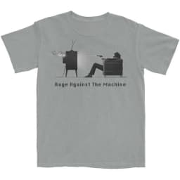 Rage Against The Machine Typewriter Text Print Cotton T-Shirt Minimalist Political Rock Streetwear Unisex Crew Neck