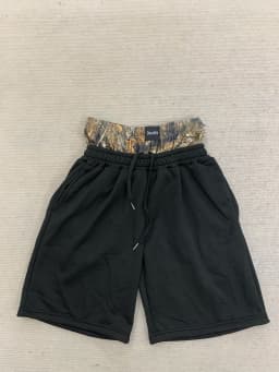 European American High Street Trend Double Waisted Seven quarter Shorts Men's Loose Fashionable Casual Exercise Shorts Women's