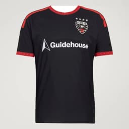 DC United Home Jersey 2026 New Men's Soccer Shirt Guidehouse Sponsor MLS Football Jersey Fan Version Black Red Kit