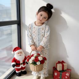 Cute Pajamas For Girls Cotton Kids Sleepwear Sweet Style Homewear