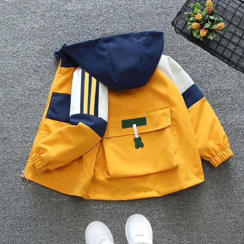 2-12 Years Spring Fashion Boys Coats Children Outdoor Sport Hooded Jacket For Kids Birthday Present Children Outerwear Clothing