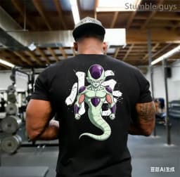 Trendy Summer Dragon Ball Men's Tee Fashion Casual Anime Kids T-Shirt Man Gym Workout Clothing Jersey Sportswear