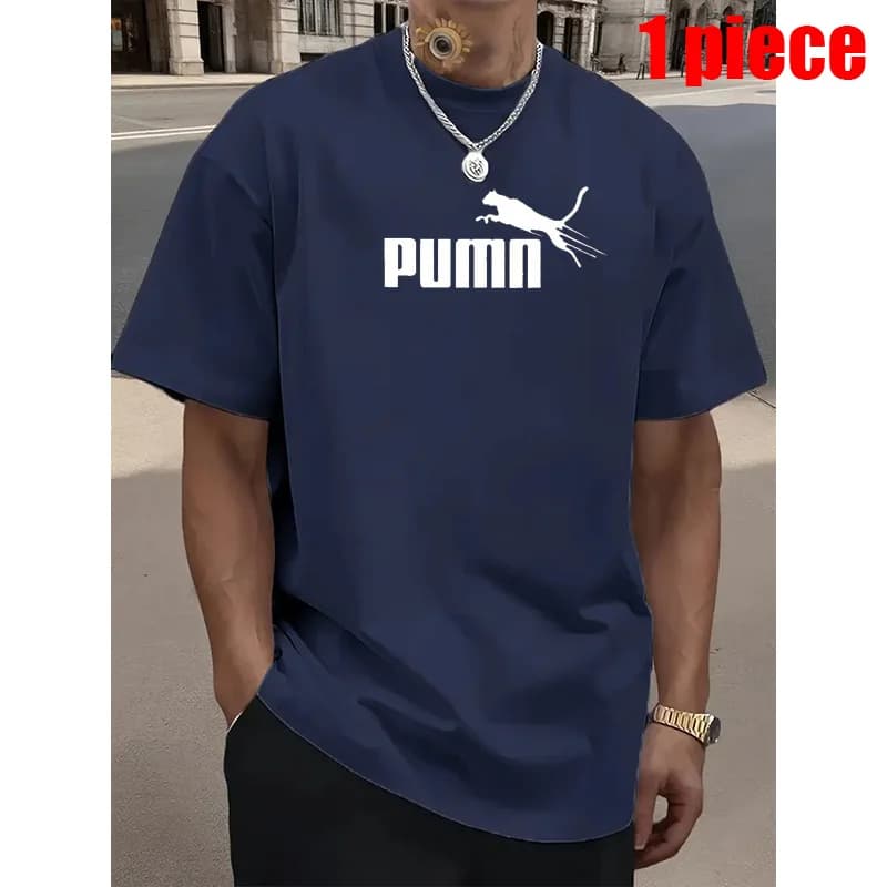 Men's 1-3 Pack Solid Crew Neck T-shirt, Breathable Mesh Polyester Casual Loose Short Sleeve Tees for Daily Wear