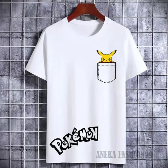 2026 Summer Pokémon Anime Pikachu 100% Pure Cotton Printed T-shirt Men Harajuku Loose Casual Versatile Short-sleeved Top Y2k