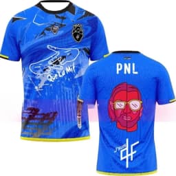 2026 New Summer New Maillots Thailande Maillots PNL Tee Children Adult Top O-Neck Loose Breathable Men Women Sports T-Shirt