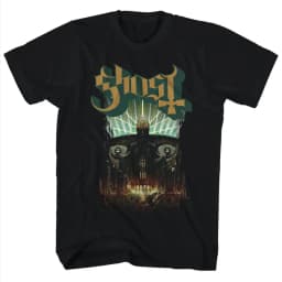 Ghost Swedish Heavy Metal Ghost Rock Band Casual T-Shirt Men's and Women's Luxury Band Brand Top Rock
