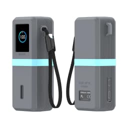 SIKAI Silicone Power Bank Case for Anker Zolo 165W (25000mAh) PowerBank Shockproof Cover with Cable Organizer Ring Lanyard Hole