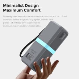 SIKAI Silicone Power Bank Case for Anker Zolo 165W (25000mAh) PowerBank Shockproof Cover with Cable Organizer Ring Lanyard Hole