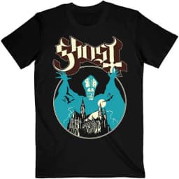 Ghost Swedish Heavy Metal _ Ghost Rock Band Casual T-Shirt Men's and Women's Luxury Band Brand Top 2026 New