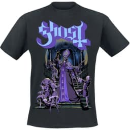 Ghost Swedish Heavy Metal _ Ghost Rock Band Casual T-Shirt Men's and Women's Luxury Band Brand Top 2026 New