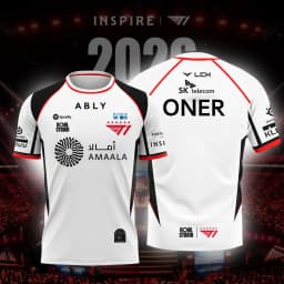 2026 New T1 Esports Team Jersey FAKER FAN Men and Women Summer Casual Short Sleeve for Gaming Enthusiasts
