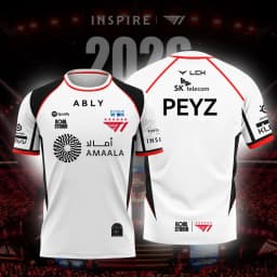 2026 New T1 Esports Team Jersey FAKER FAN Men and Women Summer Casual Short Sleeve for Gaming Enthusiasts