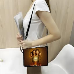 Crossbody Bag Brown Supernatural Tv Show Shoulder Bag, Multifunctional Handbag For Shopping Shoulder Pouch Storage Bag