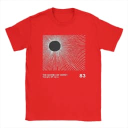 2026 T Shirt Summer The Sisters of Mercy Band Hipster T-Shirts Cotton Tshirt for Male Aesthetic Design Short Sleeve Tops