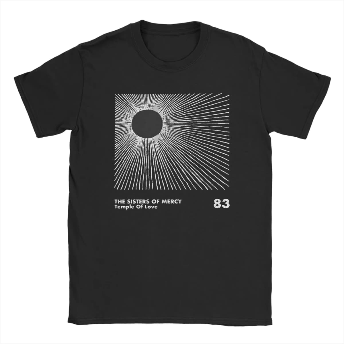 2026 T Shirt Summer The Sisters of Mercy Band Hipster T-Shirts Cotton Tshirt for Male Aesthetic Design Short Sleeve Tops