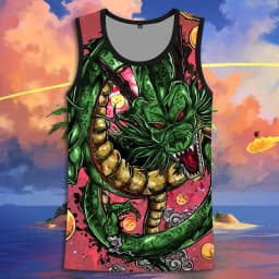 2026 Summer Dragon Ball Retro Fitness Vest Men's Oversized 3D Printed Vest Family Unisex Children's Sports Shirt